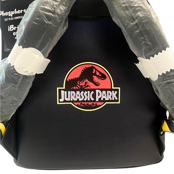 Loungefly Jurassic Park 30th Anniversary Dino Moon Mini Backpack - Picture 4 of 5